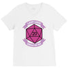 lady luck smile on me V-Neck Tee