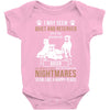 don't mess with my boxer Baby Bodysuit