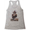i want you for an adventure Racerback Tank