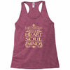 love the lord your god heart soul mind Racerback Tank