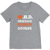 obsessive halloween disorder V-Neck Tee