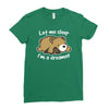 dreamer bear Ladies Fitted T-Shirt