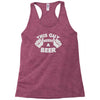this guy needs a beer Racerback Tank