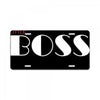 boss bad License Plate