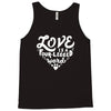 love is a four legged word Tank Top