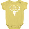 this is my design funny retro hannibal season horror vintage Baby Bodysuit