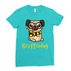 gryffindog pug Ladies Fitted T-Shirt