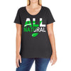 all natural Ladies Curvy T-Shirt