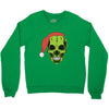 santa clous skeleton Crewneck Sweatshirt