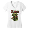 legend of zombie Women's V-Neck T-Shirt