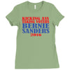 kicking ass taking voters bernie sanders for president 2016 Ladies Fitted T-Shirt