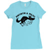 rintintin et milou Ladies Fitted T-Shirt