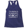cat command Racerback Tank