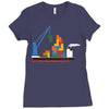 russian cargo Ladies Fitted T-Shirt