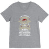 I'm A Veteran Granddad T Shirt V-Neck Tee