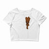 hidden groot [converted] Crop Top