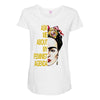 ask me about my feminist agenda frida kahlo Maternity Scoop Neck T-shirt