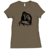 deep depression sad girl Ladies Fitted T-Shirt