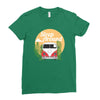 Sleep Around Ladies Fitted T-Shirt