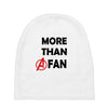 avengers more than a fan Baby Beanies