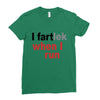 funny i fartlek Ladies Fitted T-Shirt