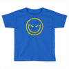 evil smiley emoticon Toddler T-shirt