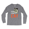 This Girl Loves Her Cat Long Sleeve Shirts