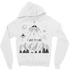I Want To Leave Zipper Hoodie