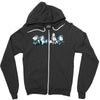 magical unicorns Zipper Hoodie