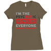 psychotic bowler Ladies Fitted T-Shirt