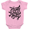 happy fathers day Baby Bodysuit