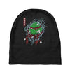 red oni ninja Baby Beanies