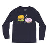 cheeseburger pranks doughnut Long Sleeve Shirts