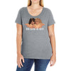 Breaking Hearts Ladies Curvy T-Shirt
