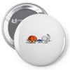 the hare and the shell Pin-back button