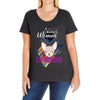 who loves chihuahua Ladies Curvy T-Shirt