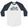 jurassic story 3/4 Sleeve Shirt