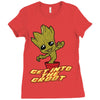 get into the groot! Ladies Fitted T-Shirt