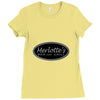 merlottes bar and grill t shirt Ladies Fitted T-Shirt