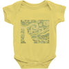 ascii night Baby Onesie