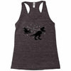 noel dinosaur Racerback Tank