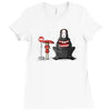 my hungry neighbor Ladies Fitted T-Shirt