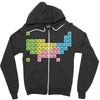 periodic table of america Zipper Hoodie