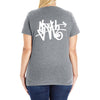 i am sloth back Ladies Curvy T-Shirt