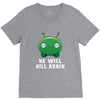 He Will Kill Again V-Neck Tee