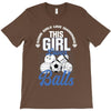 Some Girls Love Diamonds This Girl Loves Balls T-Shirt