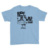 ride the wave california Youth Tee