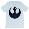 rebel logo with space pattern T-Shirt