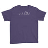 fishing heartbeat Youth Tee