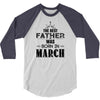 The Best Father Was Born In March 3/4 Sleeve Shirt